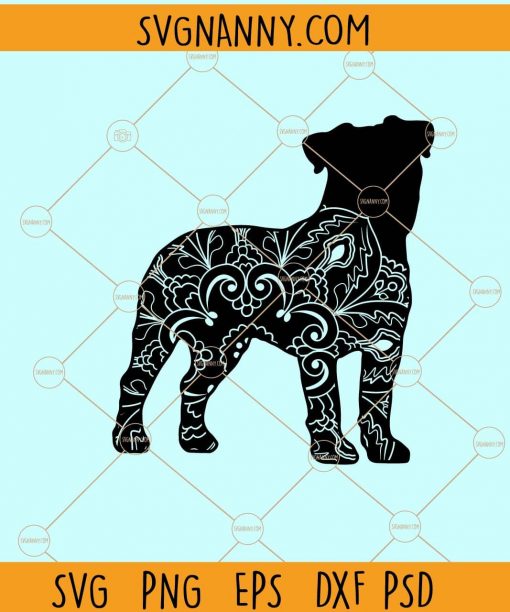 Jack russell Mandala svg