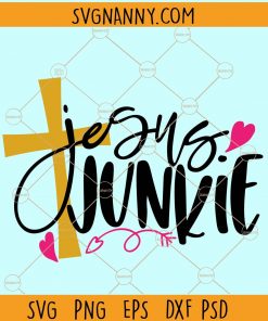 Jesus junkie svg