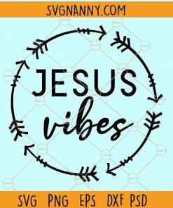 Jesus vibes svg