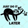 Just do it later svg