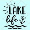 Lake life svg