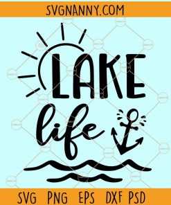 Lake life svg