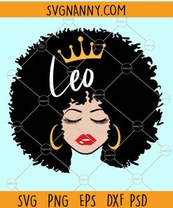 Leo queen svg