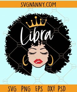 Libra queen svg