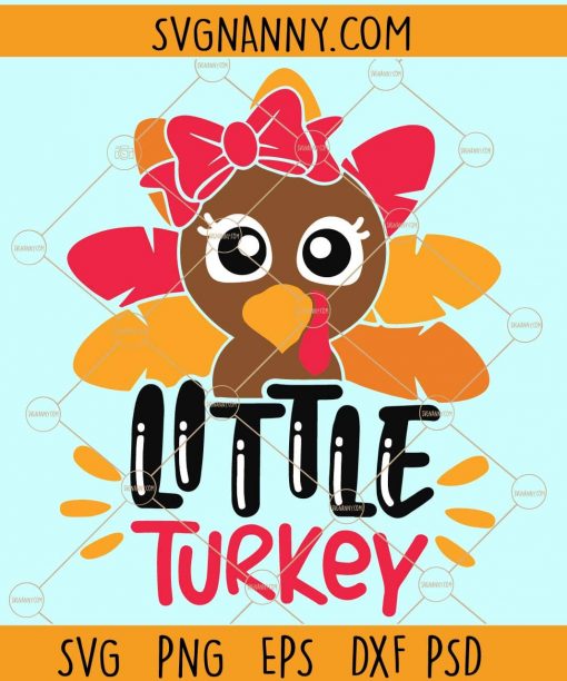 Litle turkey svg