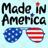 Made in america svg