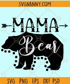 Mama bear svg