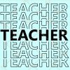 Mirror teacher svg