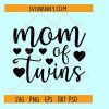 Mom of twins svg