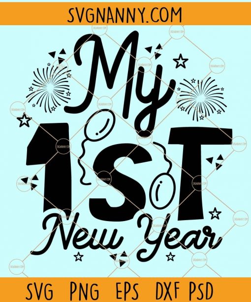 My 1st new year svg