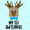 My first christmas svg