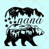 Nana bear svg