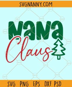 Nana claus svg