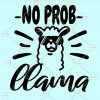 No prob llama svg