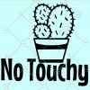 No touchy svg