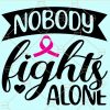 Nobody fights alone svg