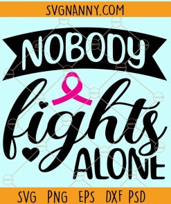 Nobody fights alone svg