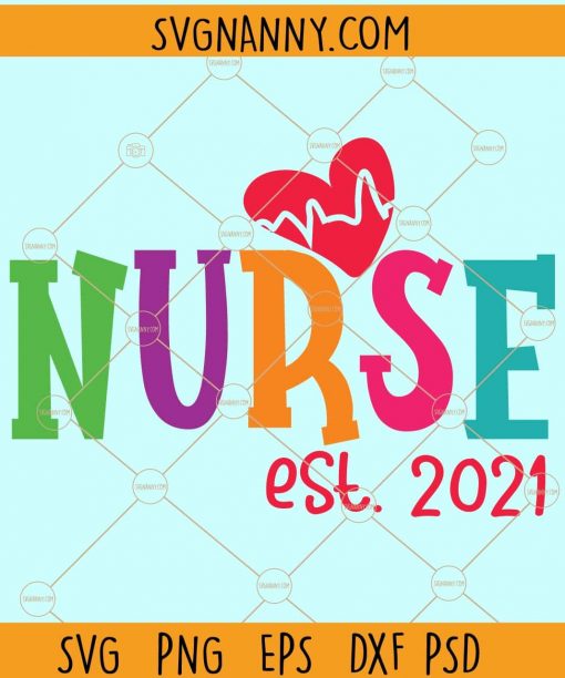 Nurse est 2021 svg