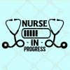 Nurse in progress svg