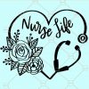 Nurse life svg