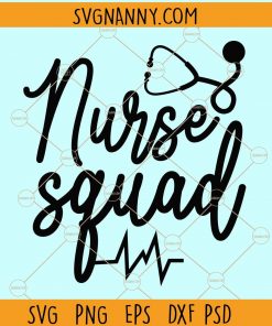 Nurse squad svg