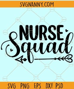 Nurse squad svg