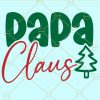 Papa claus svg