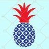 Patriotic Pineapple svg