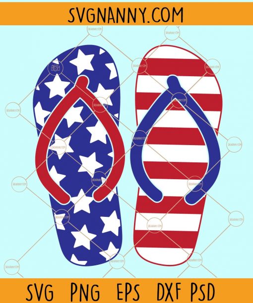 Patriotic floops svg