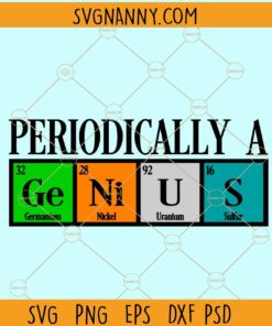 Periodically a genius svg