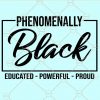 Phenomenally black svg