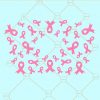 Pink ribbon svg