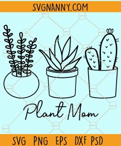 Plant mom svg