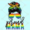 Proud mama svg