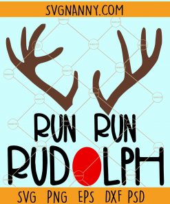 Run run rudolph svg