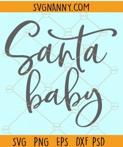 Santa baby svg