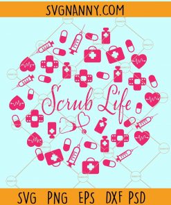 Scrub life svg