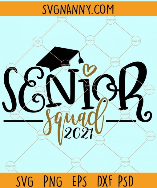 Senior squad 2021 svg