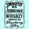 Smooth as tennessee whiskey svg