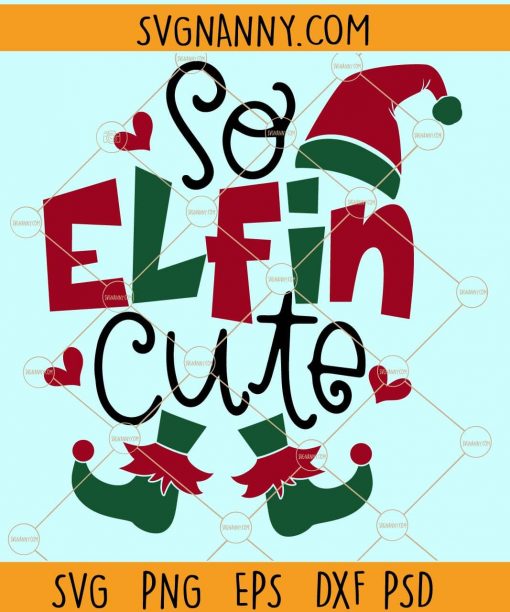 So elfin cute svg