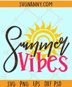 Summer vibes svg