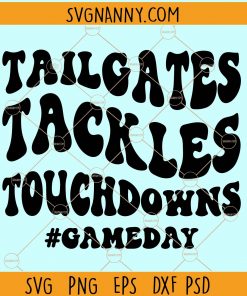 Tailgates tackles touchdowns svg