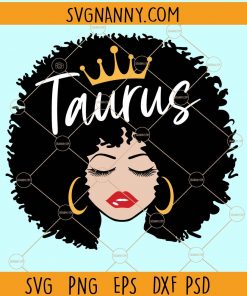 Taurus queen svg