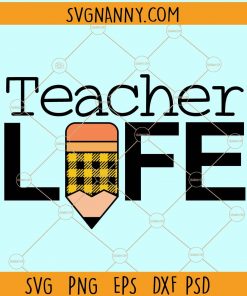 Teacher life svg