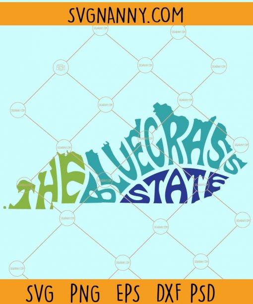 The bluegrass state svg