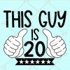 This guy is 20 svg