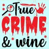 True crime and wine svg