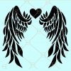 Angel wings svg