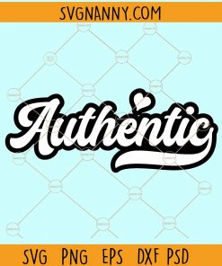 Authentic svg