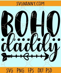 Boho daddy svg